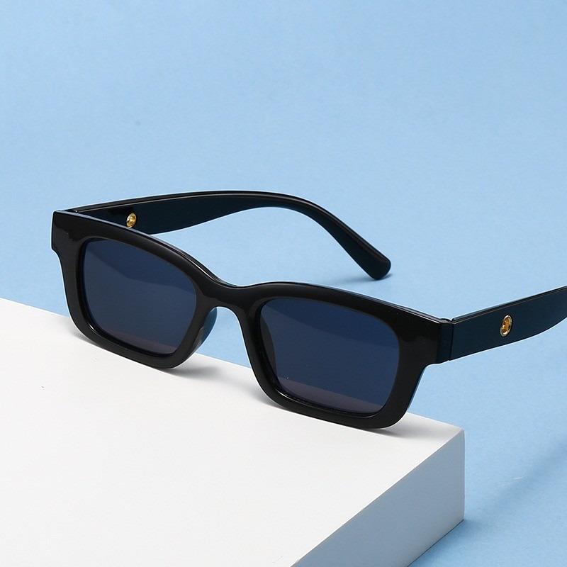 2PCS Advanced Sense Sunglasses Retro Ins Style Sunglasses Creative Cat Eye Design Sunglasses