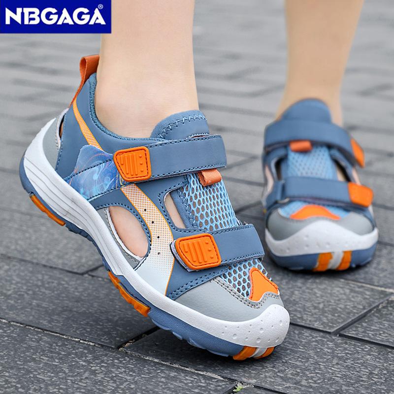 Atmungsaktive Sportsandalen für den Sommer für Kinder Jungen Outdoor Casual Strandschuhe Bequeme rutschfeste Kindermode-Sandalen