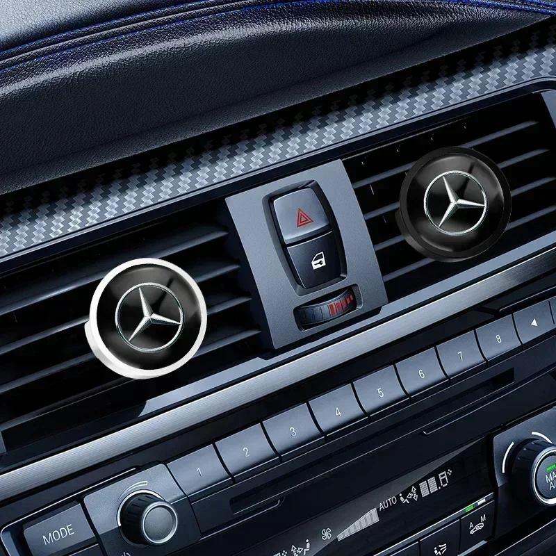 SUD2 Car Air Freshener Smell In the Car Styling Air Vent Perfume Parfum Flavoring for Mercedes Benz W211 W204 W210 W203 CLA GLA