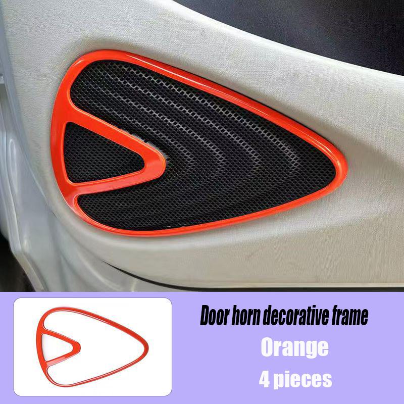 For BYD Dolphin 2024 Door horn decorative frame Multiple colors Automotive interior modification