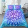 Psychedelic Boho Luxury Bedding Set 2/3PCS With Pillowcase King Mandala Duvet Cover Queen Comforter Cover Polyester Quilt Cover
