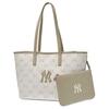26 Spring New York Yankees Diamond Old Flower Large Capacity Tote Bag Unisex Tote Bags Deep-Cream 3AORMJ16N-50CRD
