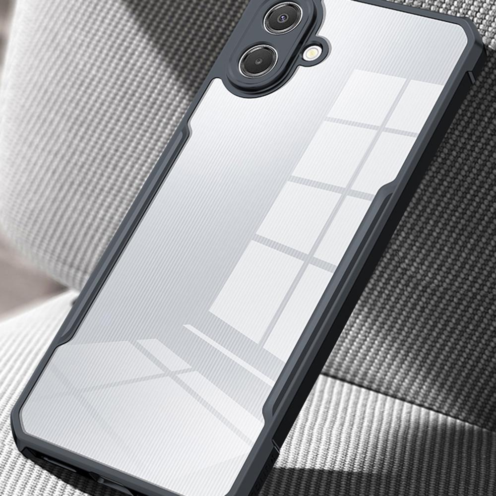 XUNDD For Samsung Galaxy A07 4G Case Dropproof TPU+Acrylic Clear Back Phone Cover