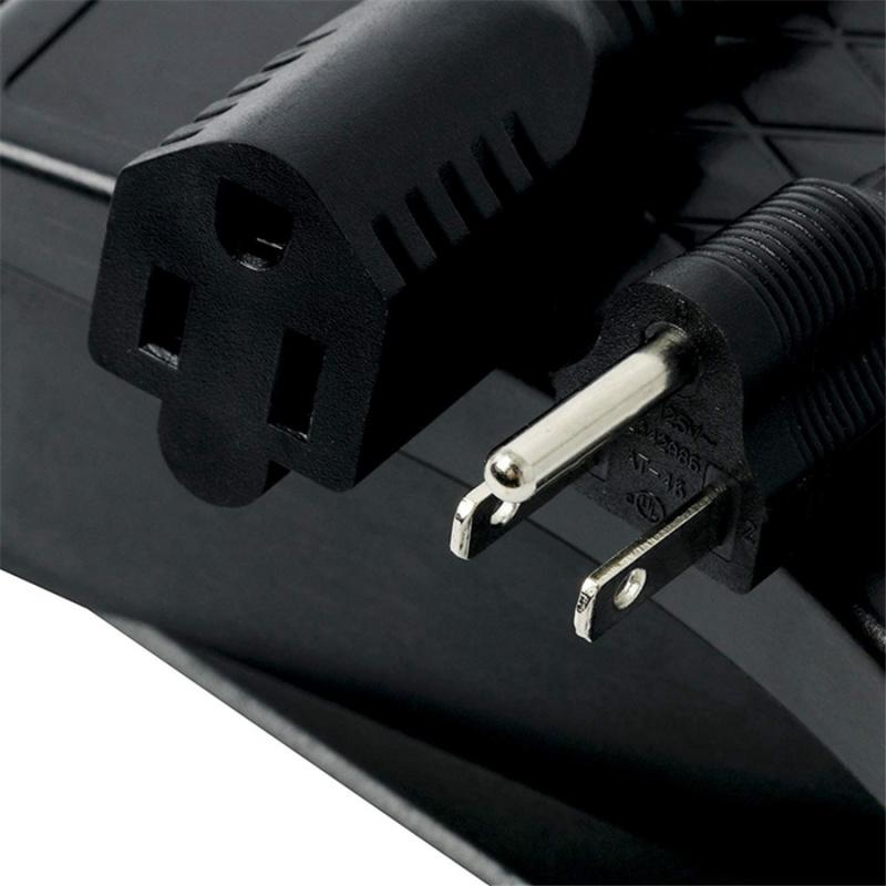 New Heavy Duty Foot Pedal Control Switch Tools Black for Rotary Power American Plug