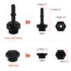 Aluminium K Series Heavy Fuel Rail Kit High Flow Injection Fuel Rail For Honda K20 K24 RSX Civic Si ,Integra EP3 With Oil Gauge