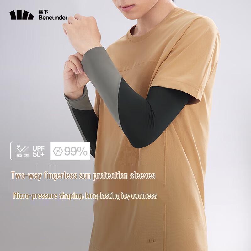 

Beneunder Men s Finger-Hole Sun Protection Ice Sleeves