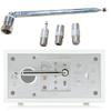 Stereo Receiver Amplifier Rod Antenna 3.5mm Adapter FM Radio Antenna Telescopic Screw F Type Male Plug Connector