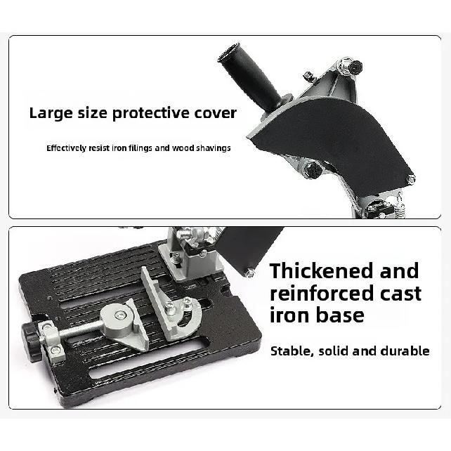 Universal Fixed Angle Grinder Bracket - Multi - function Cutting Machine Bracket for Hand Grinder
