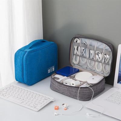 New Portable Data Cable and Digital Accessories Travel Bag