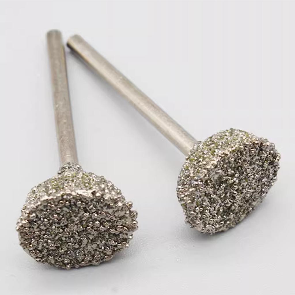 5PCS Diamond Grinding Heads, Jade Jadeite Agate Raw Stone Emery Engraving Carving Peeling Needles