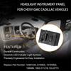 19381535 Heavy Duty Headlight Control Switch Car Interior Switch Fog Lamp Control Knob