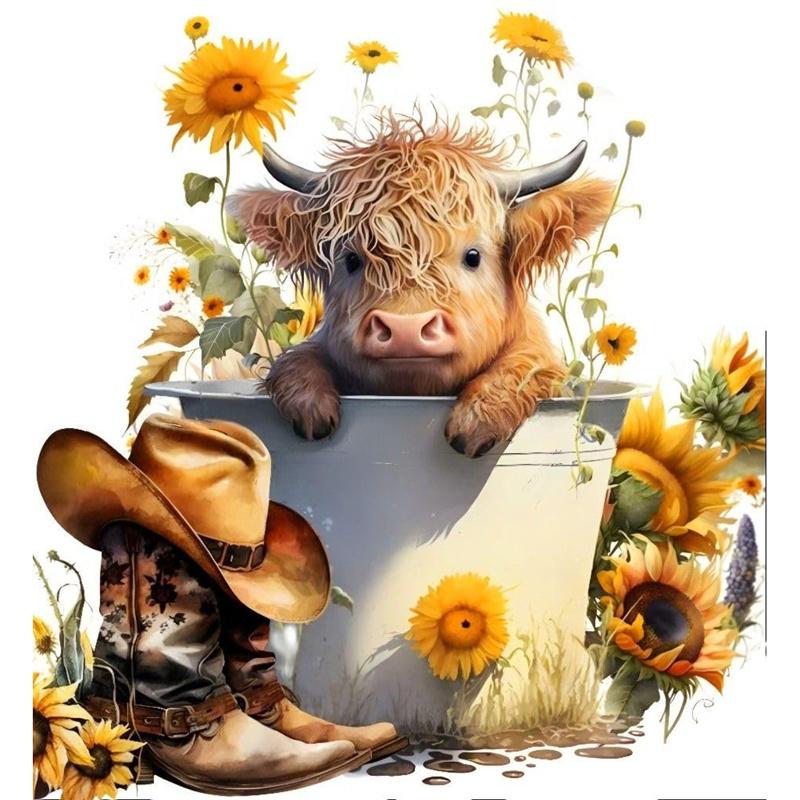 

DIY алмазная живопись милые животные набор для вышивки крестом мозаика искусство алмазная живопись полный круг/квадратный алмаз украшение дома Square 40x40cm