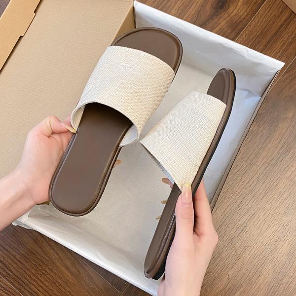Fashion Rubber Flip Flops Slippers Women Summer Shoes Shale Female Beach Pantofle Slides Hawaiian Sabot Soft 2025 Flat Casual Leisure