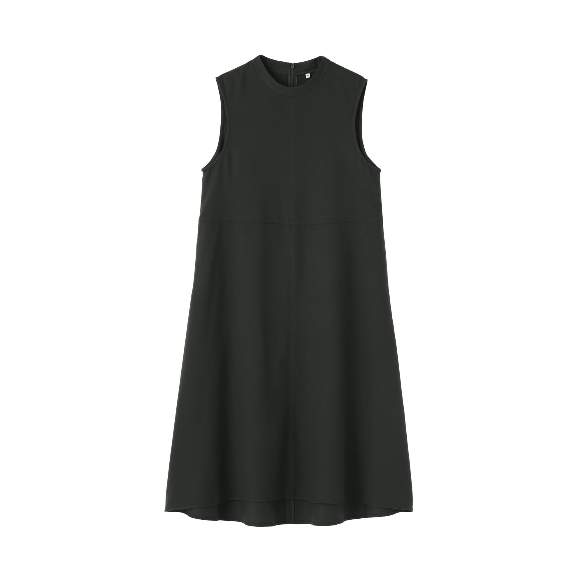 MUJI Вязаный джемпер Темный Размер BC2O2A5A Женская юбка, Зеленый, L,