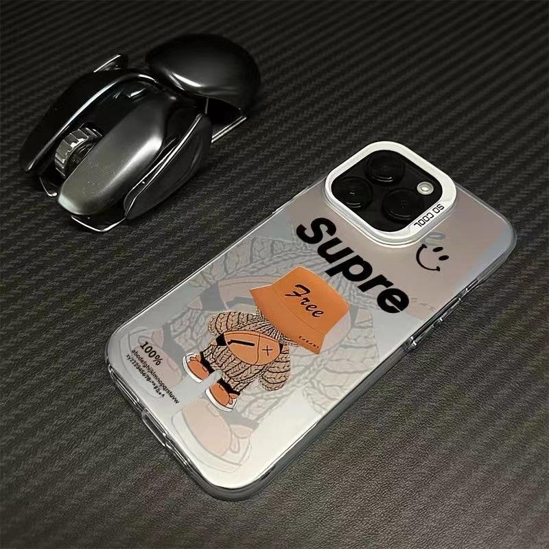 Orso Adatto per Apple 16pro Anime 15promax Custodia per Telefono Cellulare Iphone14 Creativo 13mini12