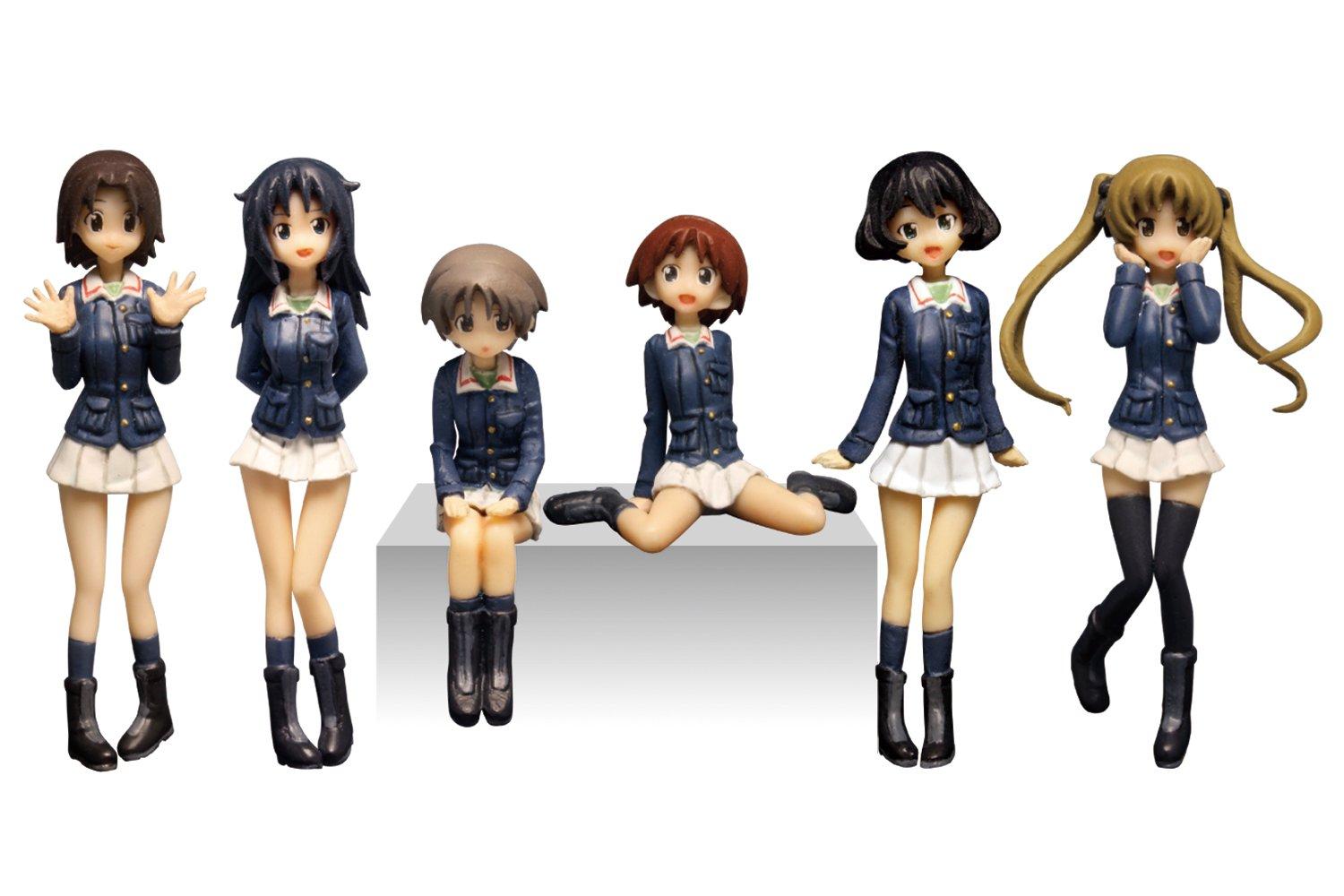 

PLATZ Girls & Panzer Rabbit Team Figure Set 1/35 Scale Plastic Model GPF-13