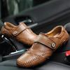 Men's Fashion Driving Shoes Slip On Loafers(Black,Brown)