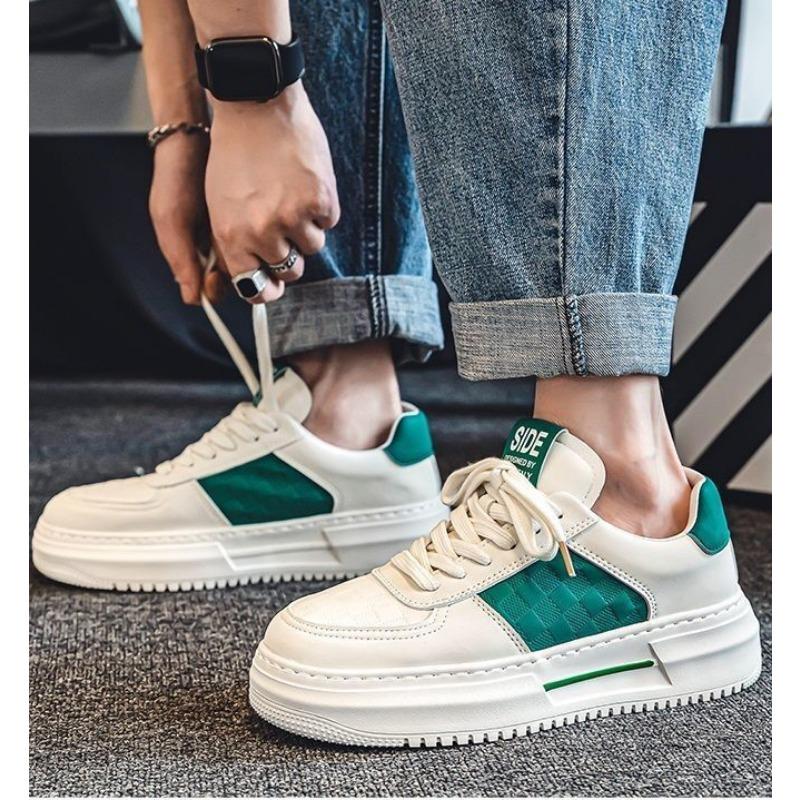 Men's Shoes, Breathable, Thick Soled Sports Shoes for Male Students, Casual Shoes, Board Shoes