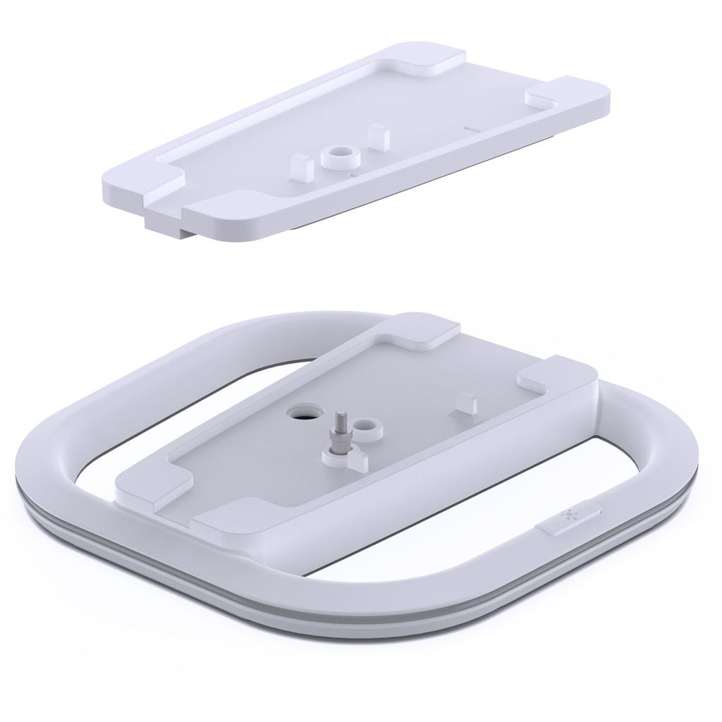 Vertical Stand for PS5/PS5 Slim Games Consoles Desktop Non-Slip Base with 7 RGB Lights for PlayStation 5 Gaming Accessories