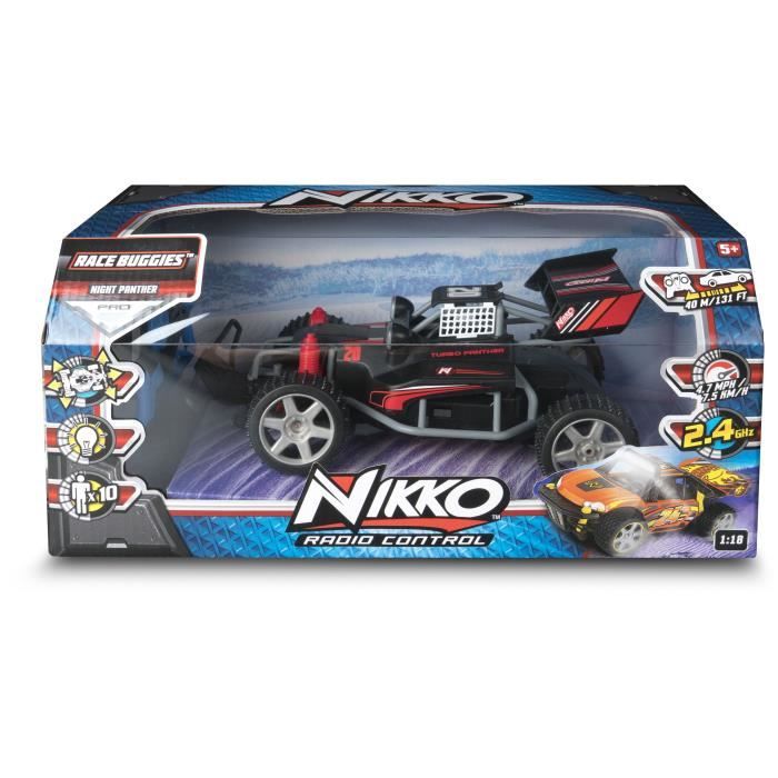 Voiture Télécommandée NIKKO RACE BUGGY TURBO PANTHER - Noir - 2.4 Ghz - 7.5 Km/h