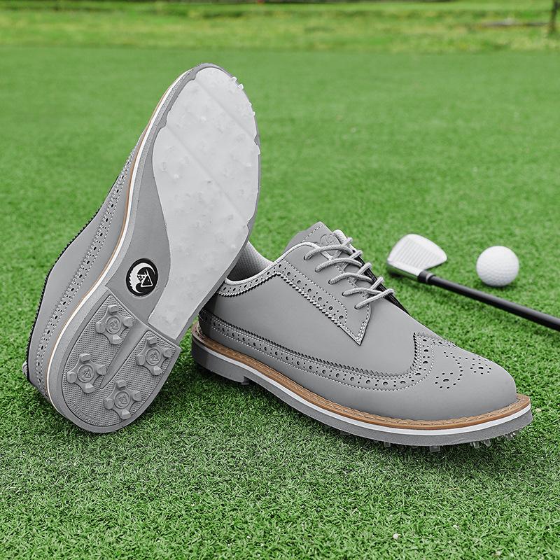 2025 νέα επαγγελματικά παπούτσια γκολφ υψηλής ποιότητας ανδρικά casual παπούτσια χαμηλού προφίλ δερμάτινα παπούτσια για business βρετανικά μοντέρνα παπούτσια