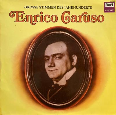 LP Record ENRICO CARUSO  Enrico Caruso EX1228 Europa Exquisit 1973 Germany Classical Used