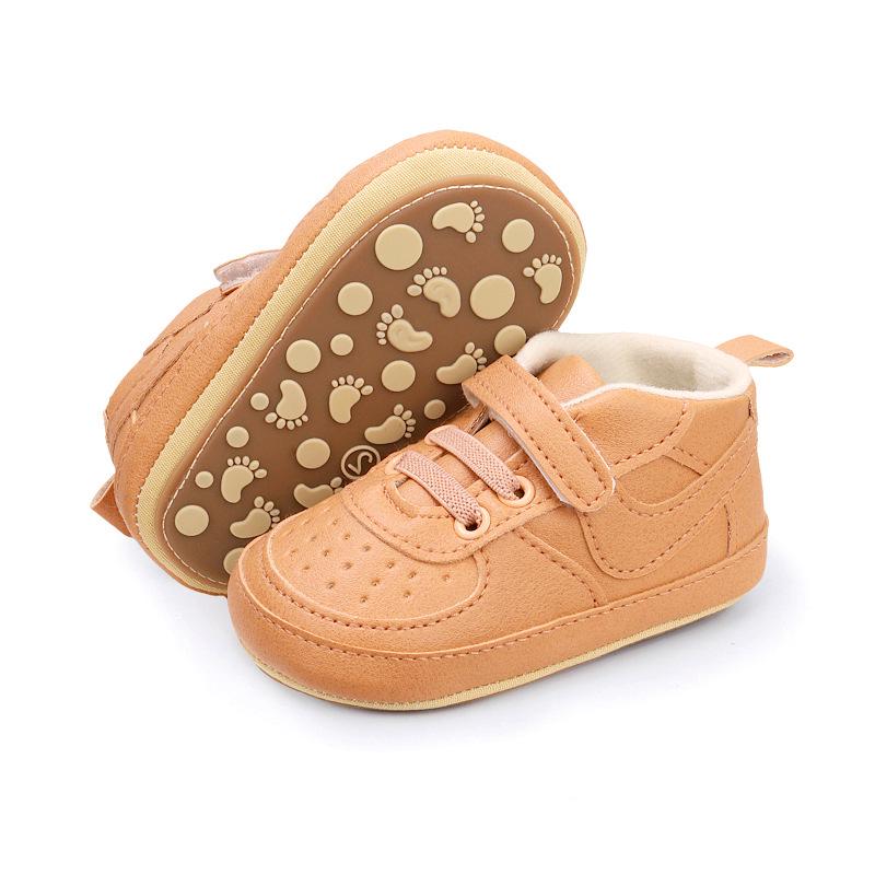 Non-Slip Waterproof Pre-Walking Shoes for Newborns (0-1 Year) with Velcro Closure