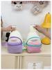 Dopamine Travel Kids' Color Block Mini Crossbody Bag: Versatile Japanese-Korean Style Student Schoolbag