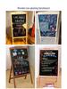 Zhao's LED Fluorescent Screen for Zheng Street Stall Advertising - Glowing Blackboard Sign for Night Markets