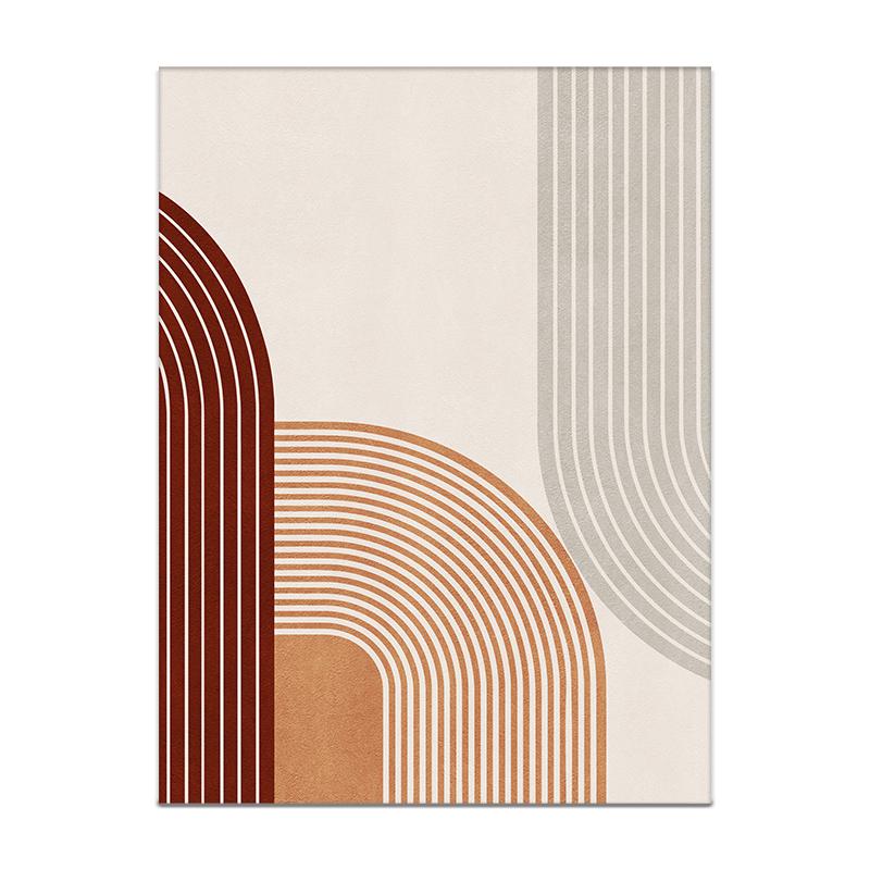 Nordic Lines Canvas Painting Abstract Geometric Wall Art Boho Poster Print Decorative Picture Modern Living Room Home Decor Unframed