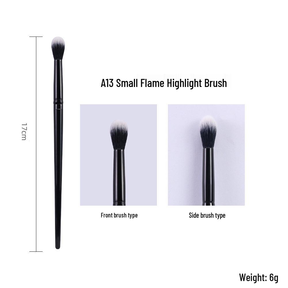 Ziye Série Starlight: Sada černých štětců na make-up Soft-Hair - Přizpůsobitelná, Skladem