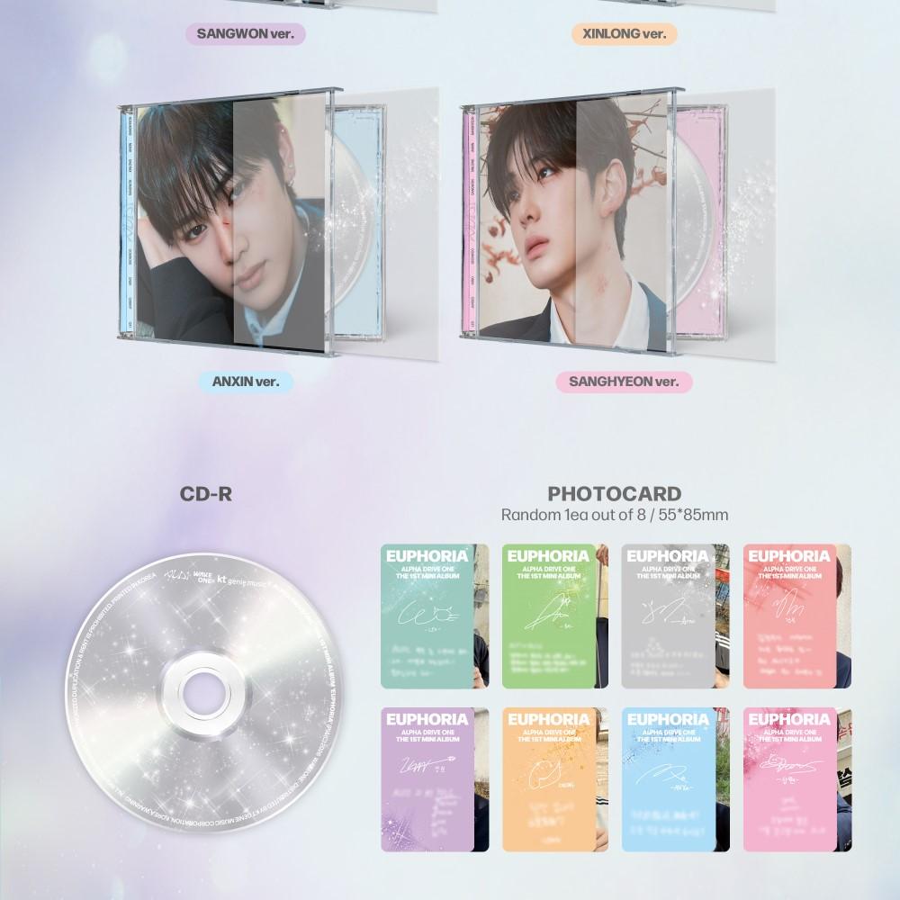 ALPHA DRIVE ONE - [EUPHORIA] 1st Mini Album JEWEL CASE