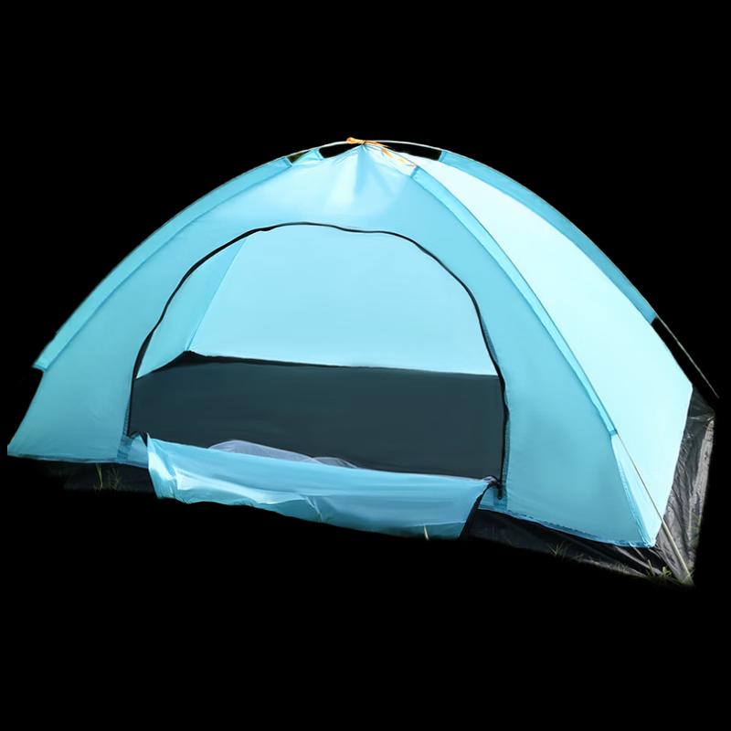 OEING 1-2 Person Folding Camping Tent with Mat