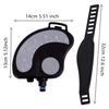 1 Pair 1/ 2 Exercise Bike Pedals with Strips, Stationary Recumbent Bike Pedals for Indoor Exercycle Bike, Spin Bike