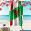 Πετσέτα Παραλίας Wrexham AFC, Μεγάλη Μαλακή Πετσέτα Γρήγορου Στεγνώματος για Παραλία Κάμπινγκ Κολύμπι