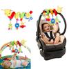 Adorable Baby Newborn Infant Hanging Rattles For Crib Stroller With Vibrant Colors