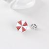 Popular Resident Evil Umbrella Brooch: European & American Alloy Badge with Little Red Umbrella Design