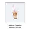 60 Coffee-Themed Digital Stickers for iPad, Phone, Laptop, or Diary - Personalized Graffiti DIY Set