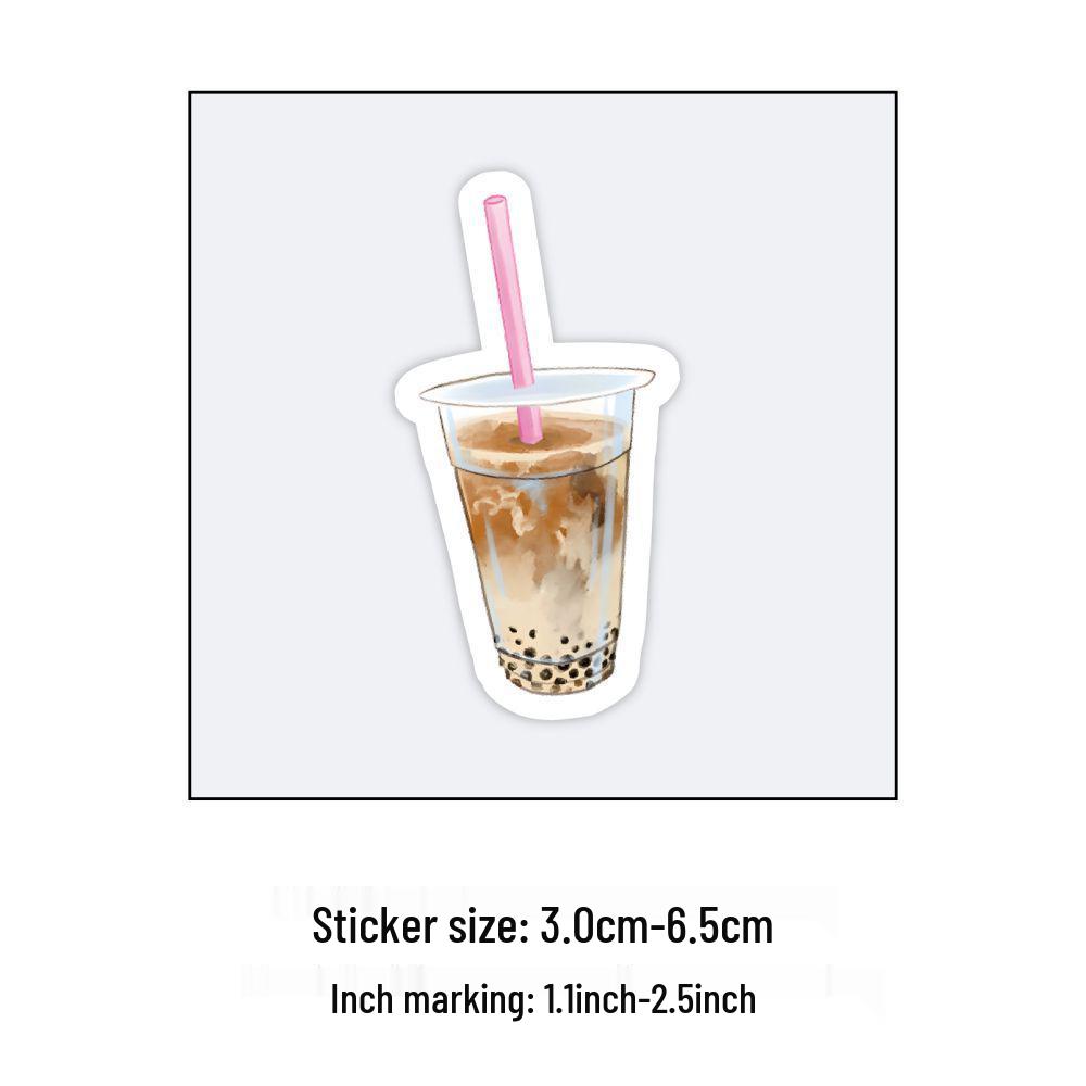 60 Coffee-Themed Digital Stickers for iPad, Phone, Laptop, or Diary - Personalized Graffiti DIY Set