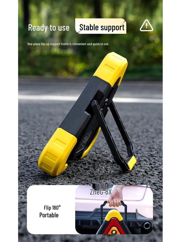 Trojúhelníkový výstražný znak pro montáž do auta