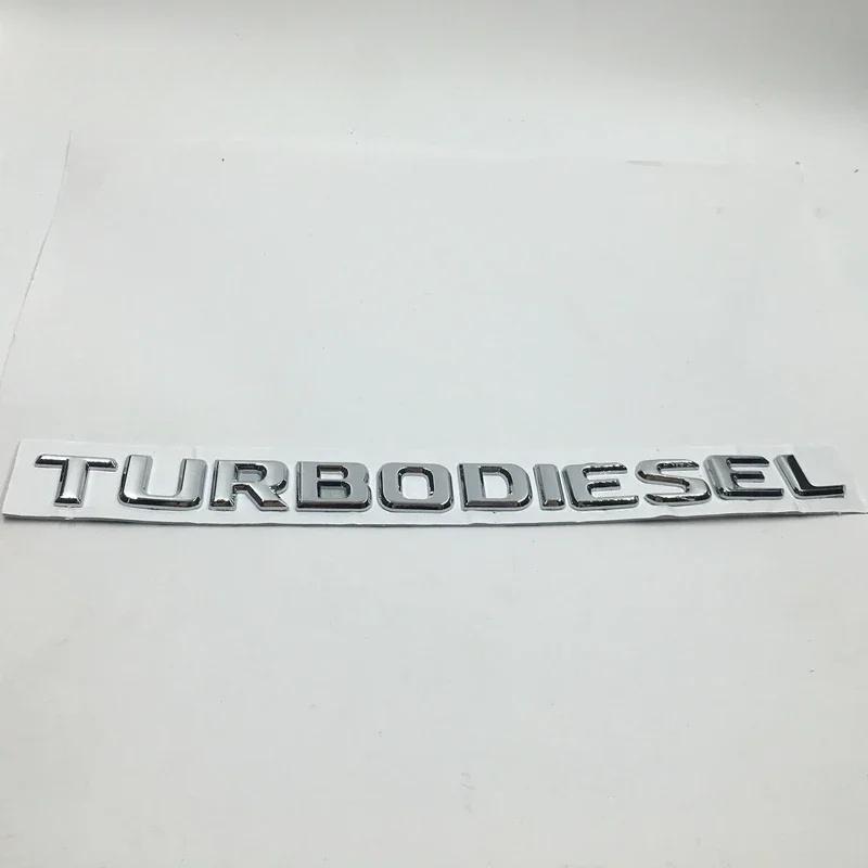 ABS Per W463 W140 W124 Turbodiesel emblema lettering marchio posteriore Bagagliaio auto logo turbo diesel adesivi Accessori