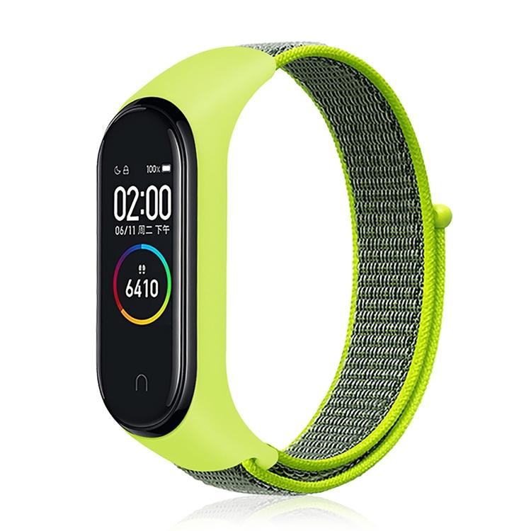Smartwatch Nylon Gewebtes Uhrenarmband für Xiaomi Mi Band 3 / 4