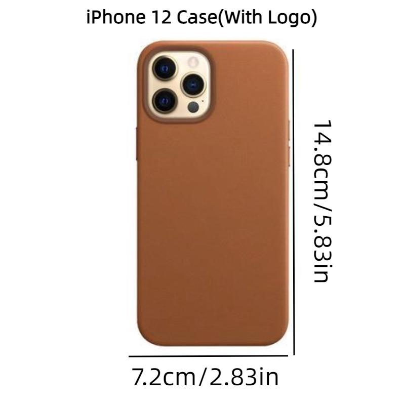 Stylish And Durable Leather Iphone 13 Pro Max Case With Magnetic Adsorption Available In Different Colors