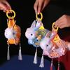 Chinese Style Rabbit Lantern Traditional LED Lantern Toys Cute Luminous Toy Pendant  New Year