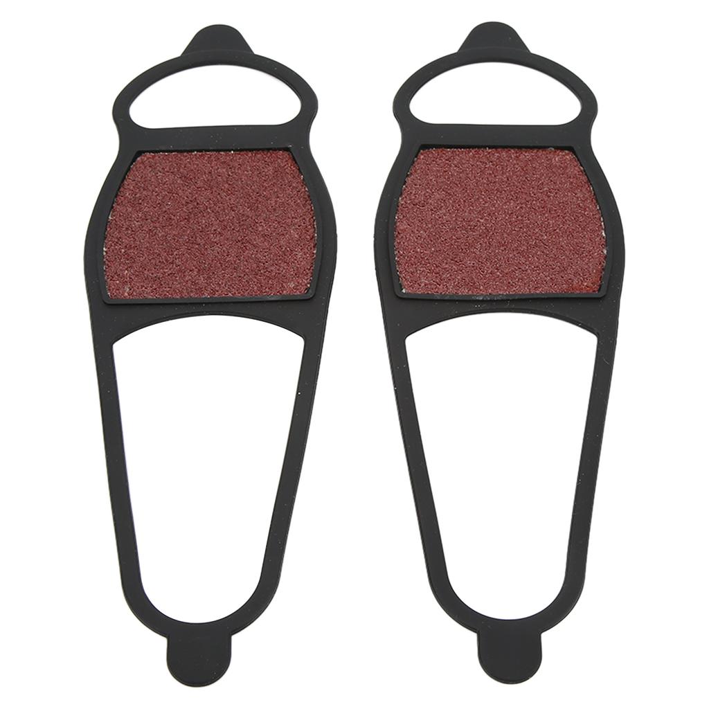 1 para Zimowe buty antypoślizgowe na lód i śnieg z gruboziarnistym piaskiem, raki trakcyjne, nakładki na buty