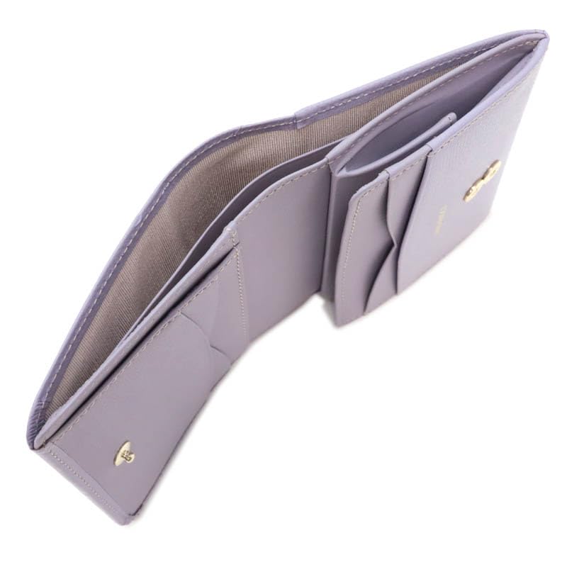 Bi-fold Box Wallet Jardin Purse 85-1160 Lavender