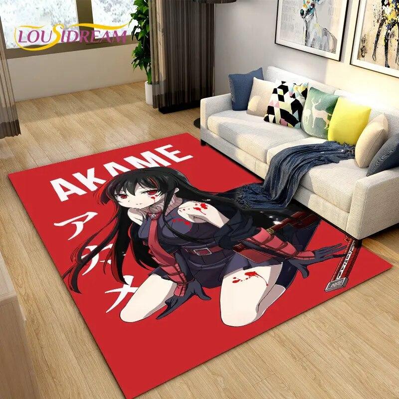 3D High School D×D Sexy Anime  Area Rug,Carpet Rug for Living Room Bedroom Sofa Doormat Decoration,kids Play Non-slip Floor Mat