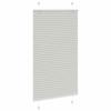 VidaXL Store Plissé Light Grey 75x100 Cm Fabric Width 74.4 Cm, Window Pleated Blind, Accordion Blind, Pleated Blind of 4015325