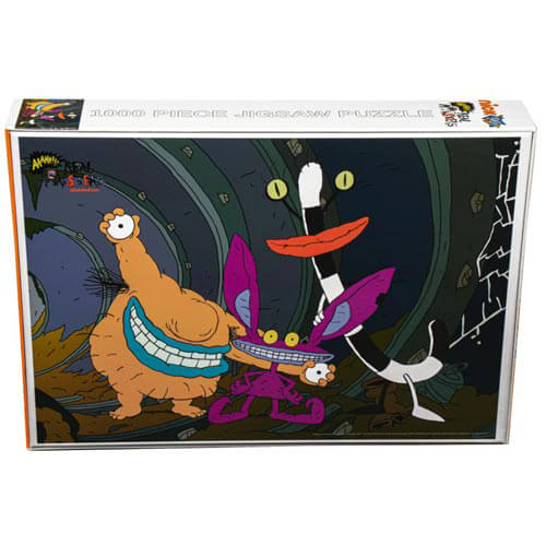 Aaahh!!! Real Monsters Sewer Tunnel 1000 Piece Jigsaw Puzzle