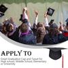 Academic Hat Free Size Academy Souvenir Caps Cosplay Supplies Ornament DIY Party Accessories Unisex Graduation Hat